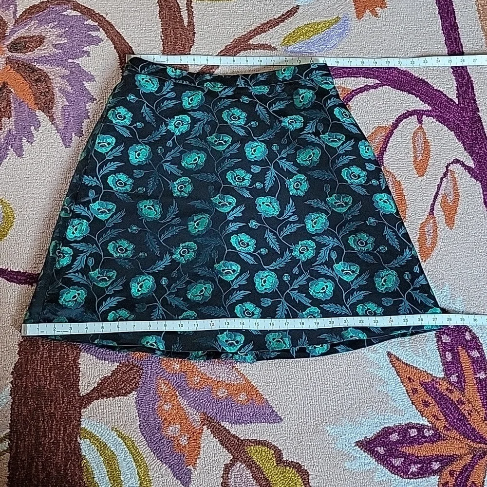 Embroidered Floral Skirt - Picture 8 of 12